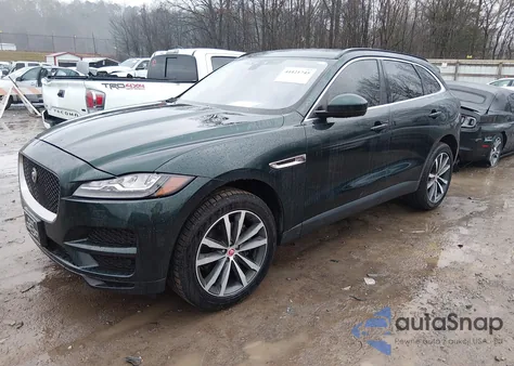 2017 Jaguar F-Pace 35T Prestige z USA, uszkodzony, nr VIN SADCK2BV8HA096403